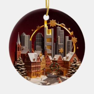 Frankfurt Wonderland : Ornement de Noël en 3D