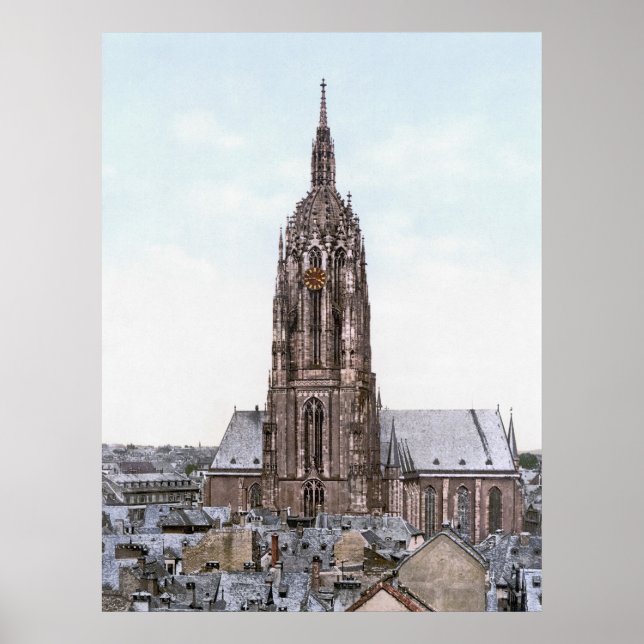 Frankfurter Dom Poster (Vorne)
