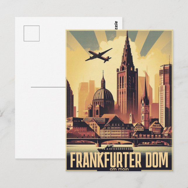 Frankfurter Märtyrer Postkarte (Vorne/Hinten)