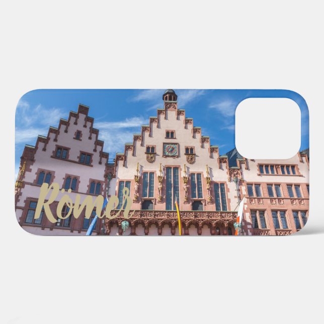 Frankfurter Roemer Deutschland Frankfurter Rathaus Case-Mate iPhone Hülle (Rückseite (Horizontal))