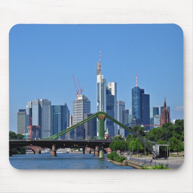 Frankfurter Skyline Mousepad (Vorne)