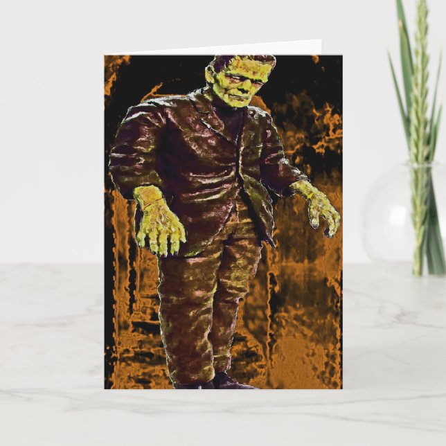 FRANKI FRANKENSTEIN KARTE (Vorderseite)