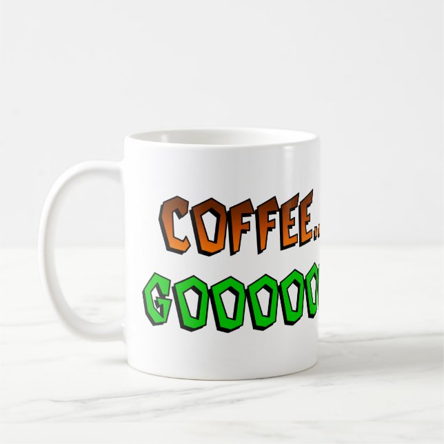 Frankie Fink "Kaffee… GOOOOOOD!" Tasse (Links)