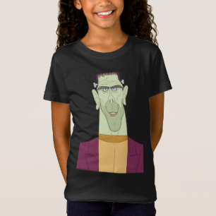 Frankie ist ein Leben! Modernes Cartoon Halloween T-Shirt