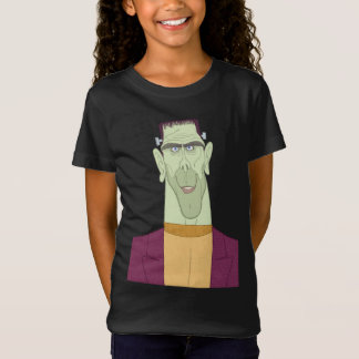 Frankie ist ein Leben! Modernes Cartoon Halloween T-Shirt