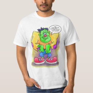 Frankie mit lustigem Cartoonzitat T-Shirt