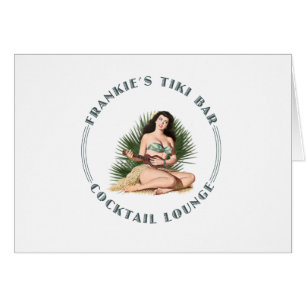 Frankie Tiki Bar Hula Girl