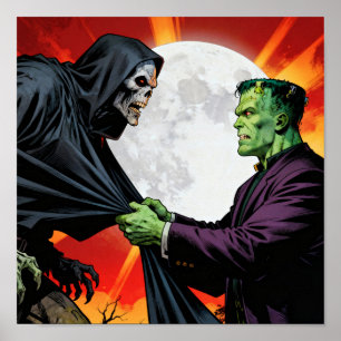 Frankie trifft den Sensenmann Poster