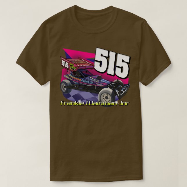 Frankie Wainman Jnr Brisca F1 2021 Tarmac T-Shirt (Design vorne)