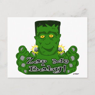 Frankie Zap Me Baby! Postkarte