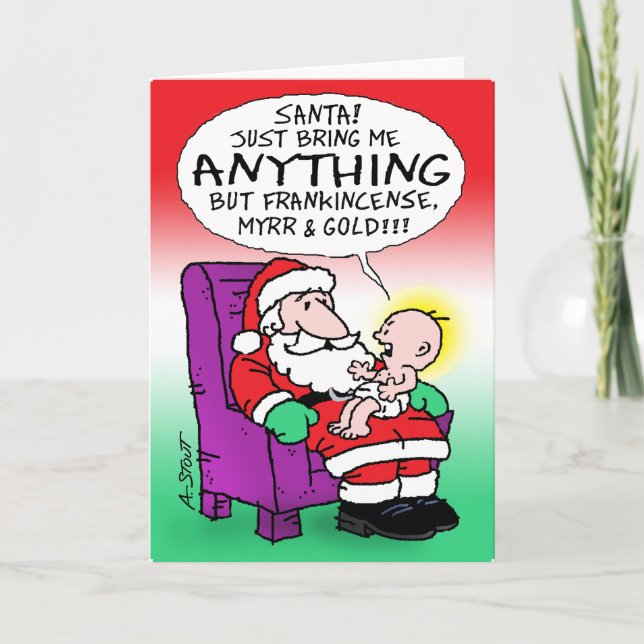 Frankincense, Myrr, & Gold! - Karte (Vorderseite)