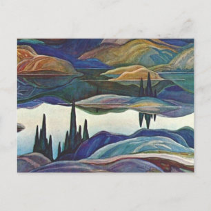Franklin Carmichael - Mirror Lake Postkarte