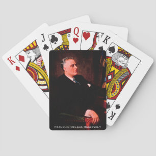 Franklin D. Roosevelt, FRD 32. POTUS-Politik Spielkarten