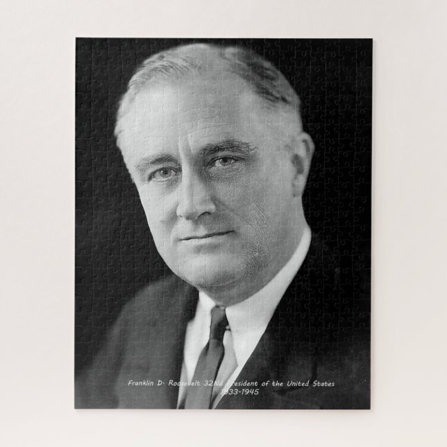 Franklin D. Roosevlt 32. Präsident USA (Vertikal)