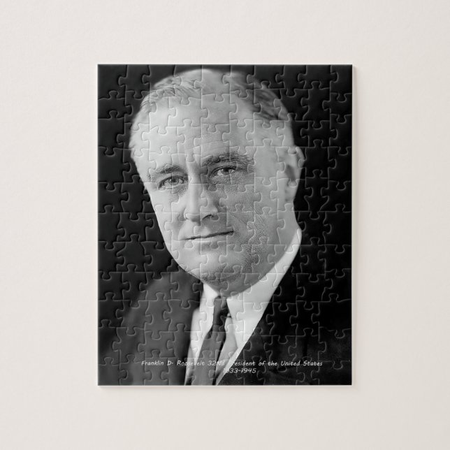Franklin D. Roosevlt 32. Präsident USA (Vertikal)