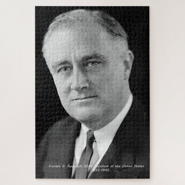 Franklin D. Roosevlt 32. Präsident USA (Vertikal)