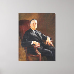 FRANKLIN DELANO ROOSEVELT durch Jakob H. Perskie Leinwanddruck