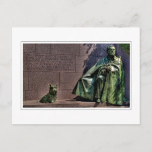 Franklin Delano Roosevelt Memorial Postkarte