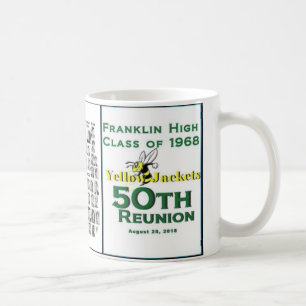 Franklin erstklassig von 1968 50. kaffeetasse