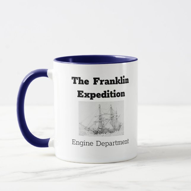 Franklin Expedition Engine Département Mug (Gauche)