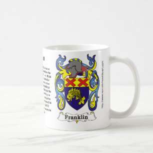 Franklin-Familien-Wappen Tasse