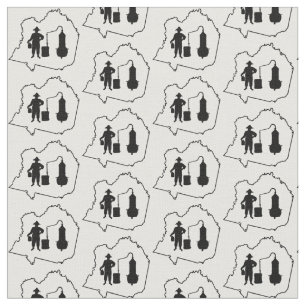 Franklin Landkreis, VA Moonshine Fabric Stoff