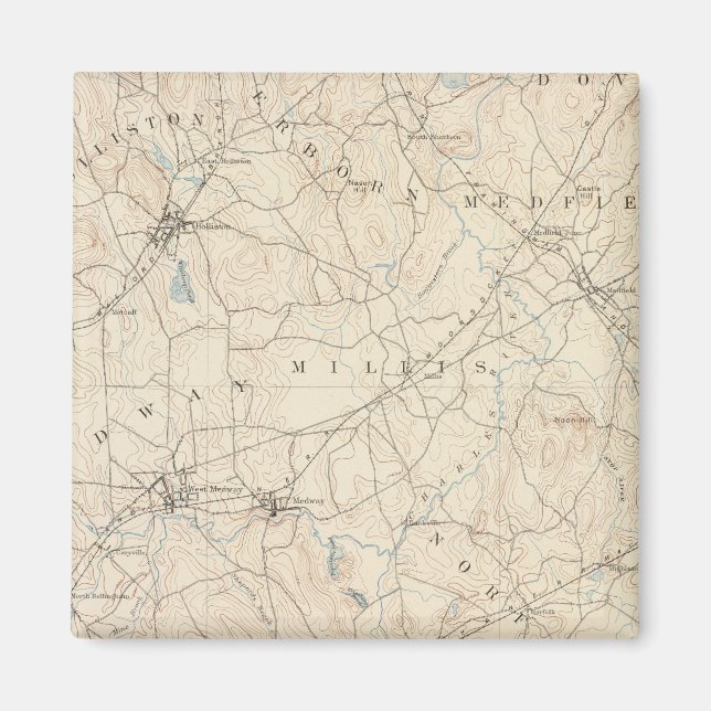 Franklin, Massachusetts Magnet (Vorne)