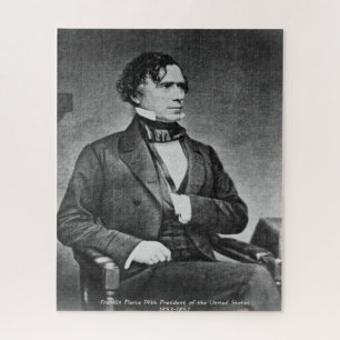 Franklin Pierce 14. Präsident von Amerika.