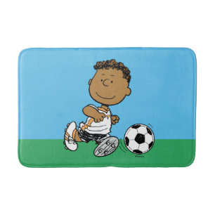 Franklin Playing Soccer Badematte