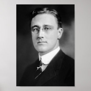 Franklin Roosevelt - behilflicher Minister für Poster
