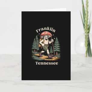 Franklin Tennessee Wandern Pilz Urlaub  Karte
