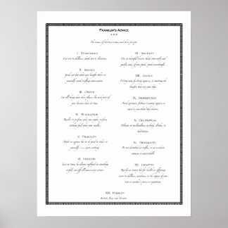 Franklins Rat Poster