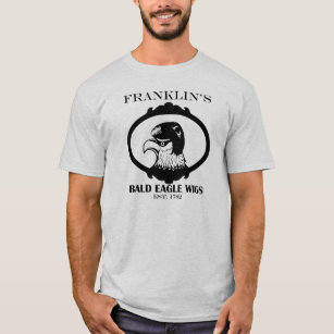 Franklins Weißkopfseeadler-Perücken T-Shirt