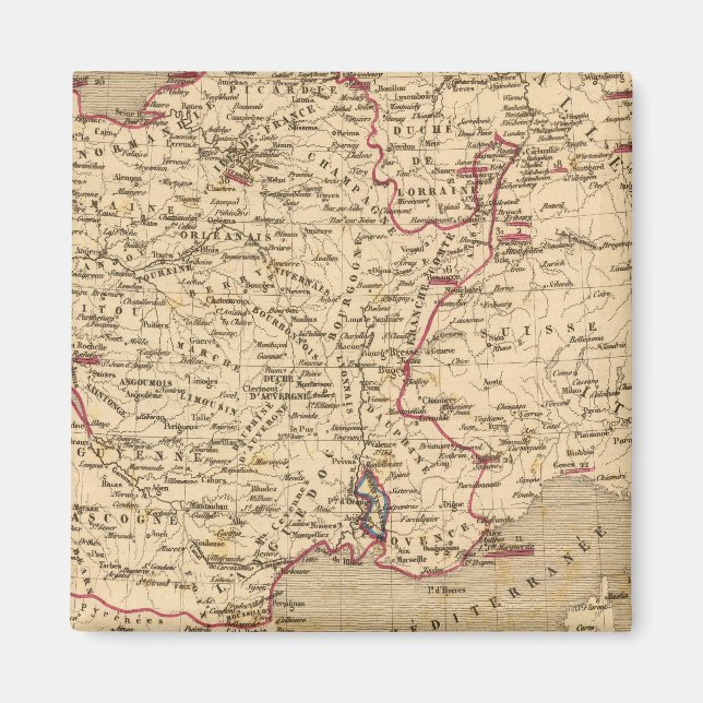 Frankreich 1643 a 1715 magnet (Vorne)
