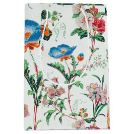 Frankreich 1830 Florale Antike Tapete Mittlere Geschenktüte