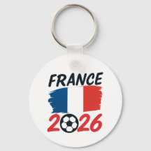 Frankreich 2026 Fußballfan-Design Flaggenfarben