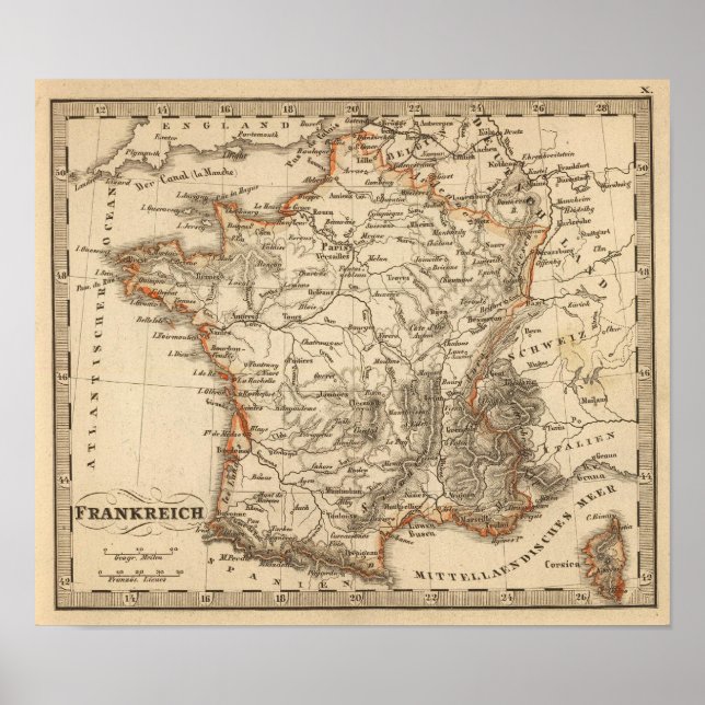 Frankreich 23 poster (Vorne)