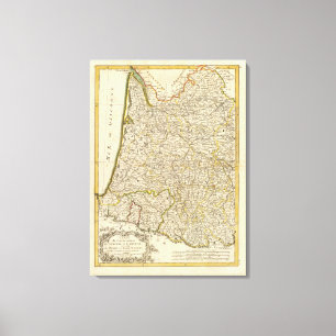 Frankreich 26 leinwanddruck