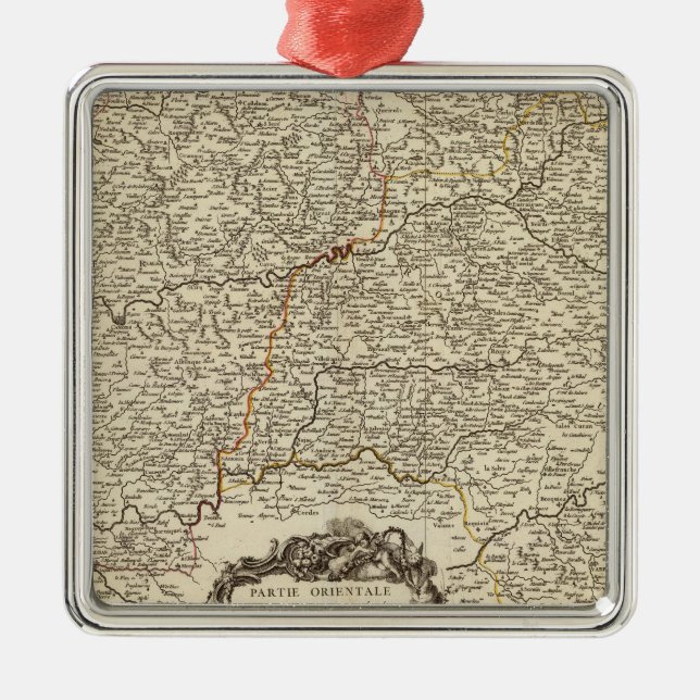 Frankreich 47 silbernes ornament (Vorne)
