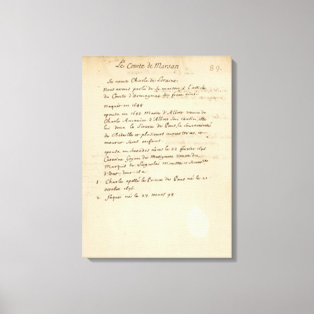 Frankreich 54 leinwanddruck (Vorderseite)