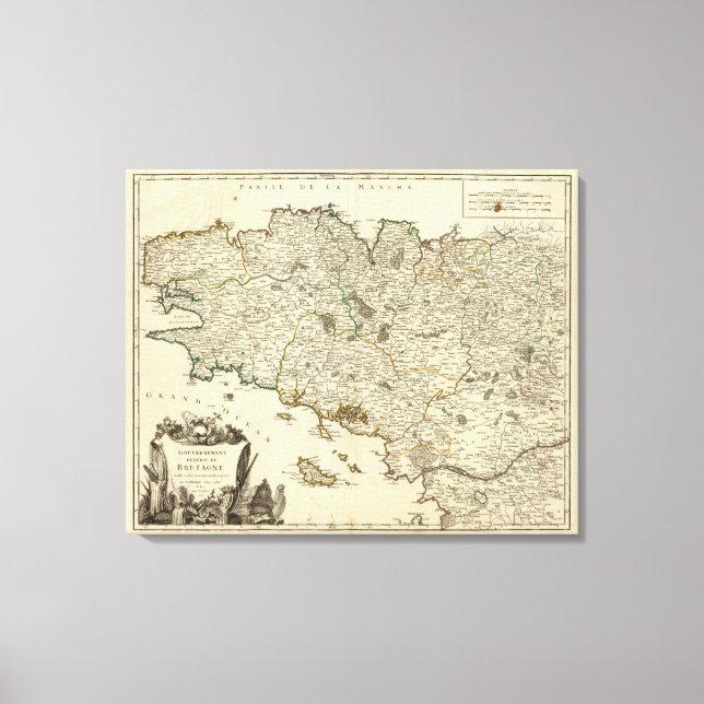 Frankreich 9 leinwanddruck (Vorderseite)