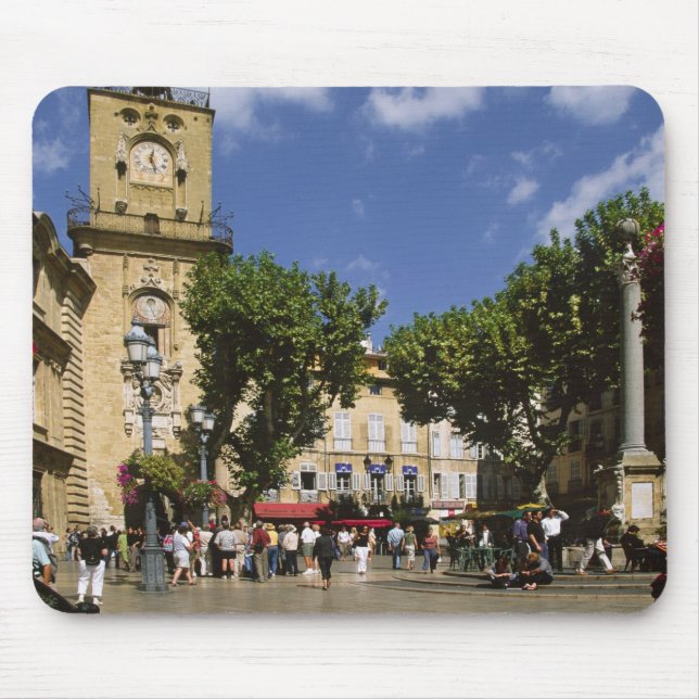 Frankreich, Aix en Provence, La Place de la Maire Mousepad (Vorne)