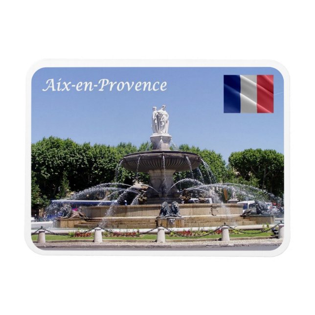 Frankreich - Aix-en-Provence - Magnet (Horizontal)