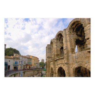 Frankreich, Arles, Provence, römisches Amphitheat Fotodruck