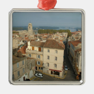 Frankreich, Arles, Provence, Stadtansicht aus Ornament Aus Metall