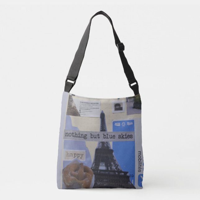 Frankreich Art Journal Tragetaschen Mit Langen Trägern (Vorderseite)