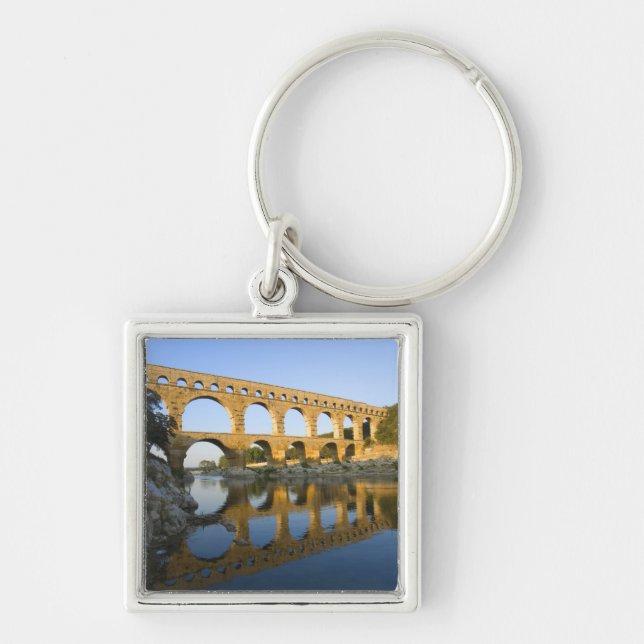 Frankreich, Avignon. Der Pont du Gard römisches Aq Schlüsselanhänger (Vorne)