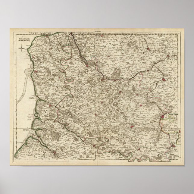 Frankreich, Belgien, Europa Poster (Vorne)