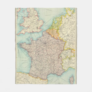 Frankreich, Belgien u. Holland politisch Fleecedecke
