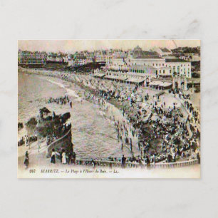Frankreich, Biarritz, Der Strand Postkarte